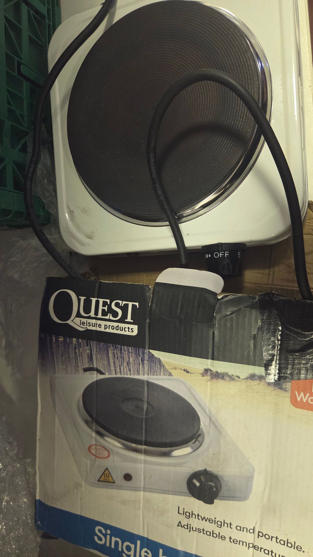 Lot 219 – Quest Single Electric Hot Plate