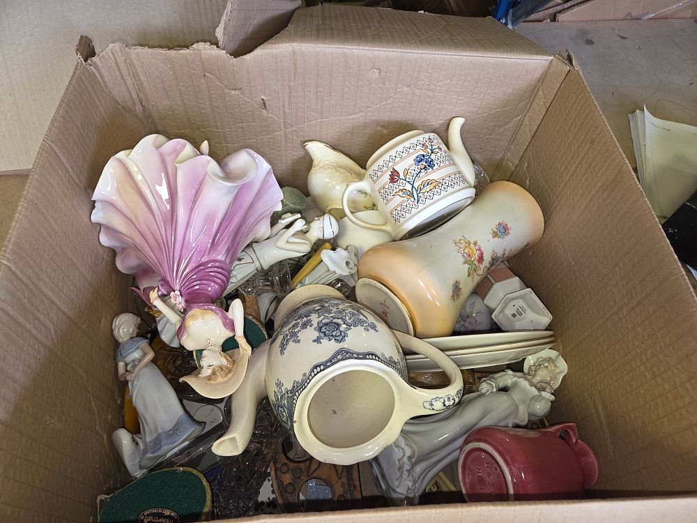 Lot 235 – An Assortment of Decorative Ceramics and Glasswares