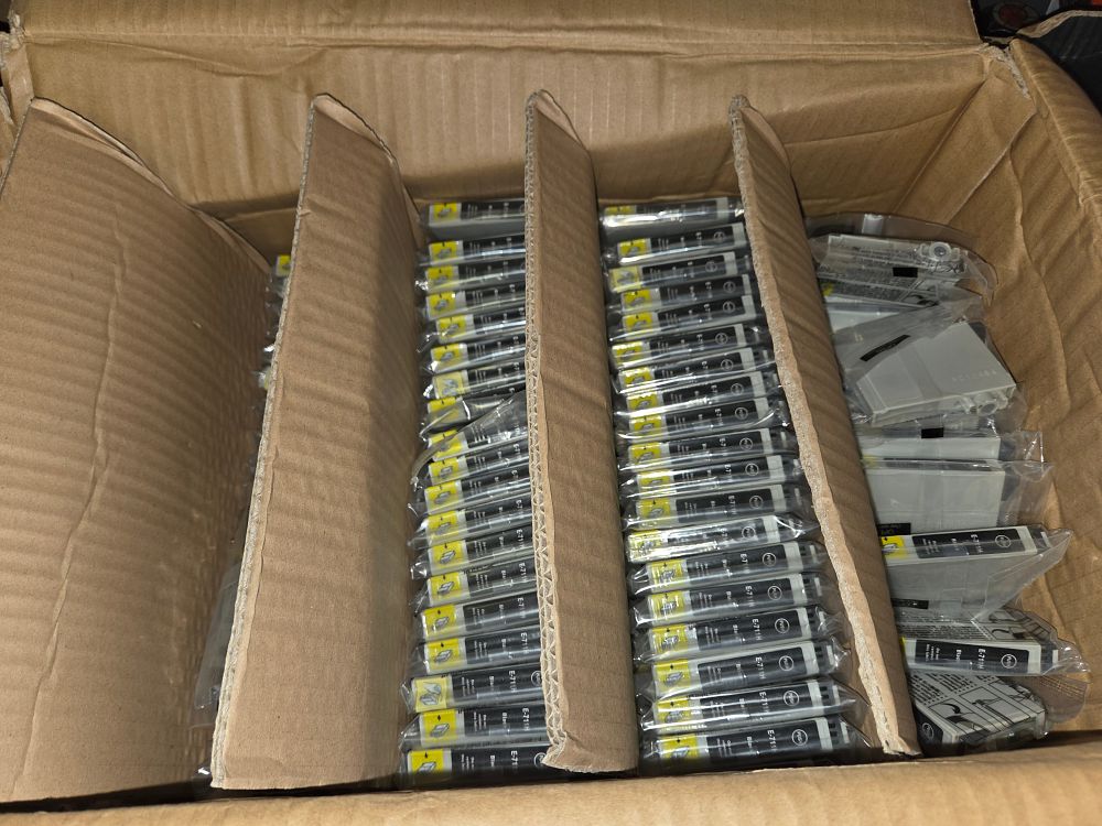 Lot 295 – Compatible E-711H Black Printer Ink Cartridges
