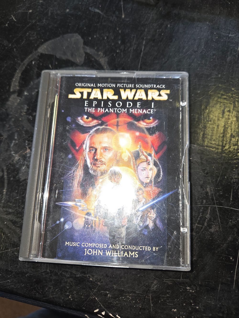 Lot 608 – John Williams Star Wars Episode I The Phantom Menace Original Motion Picture Soundtrack MiniDisc