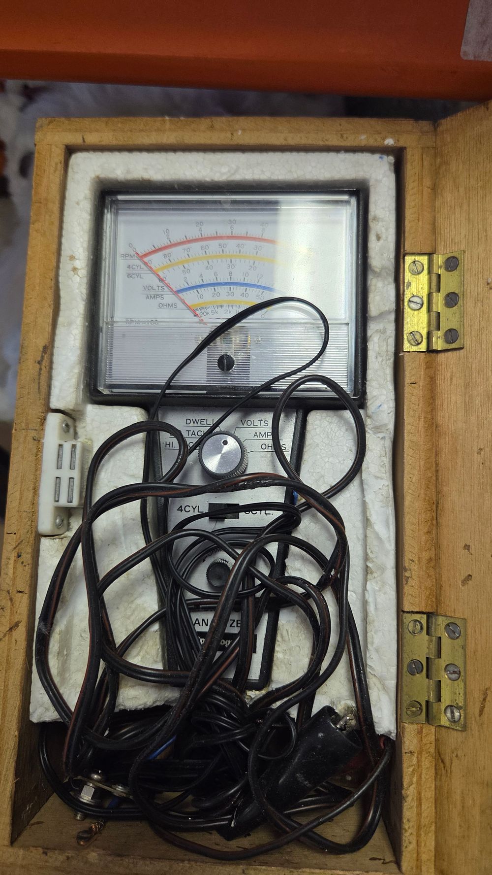 Lot 198 – Speedograph Vintage Automotive Tune-Up Analyser in Fitted Wooden Case