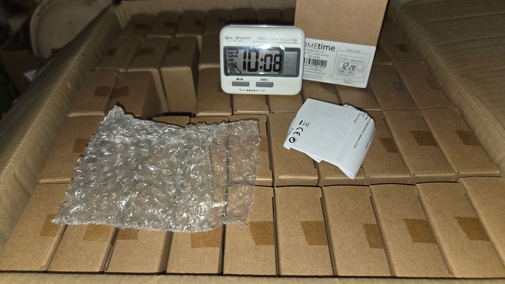Lot 203 – 200 WM. WIDDOP HOMETIME Digital Kitchen Timers