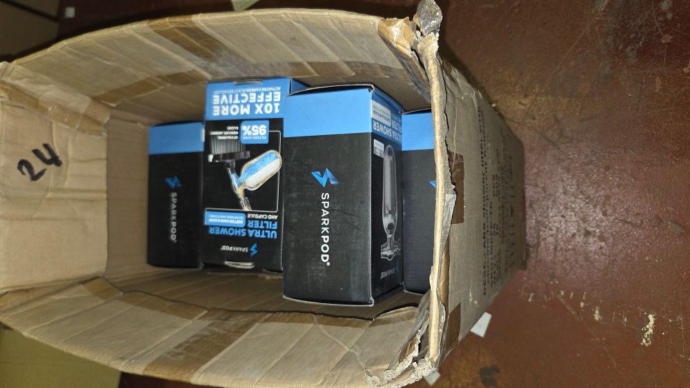 Lot 219 – A Collection of SparkPod Ultra Shower Filter and Capsule Units