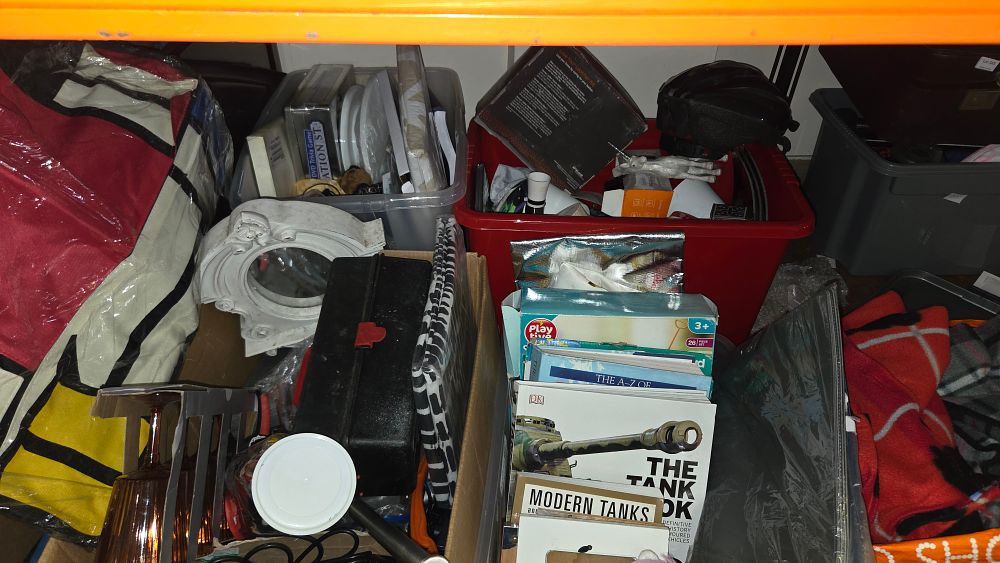 Lot 241 – An Assortment of Mixed General Merchandise Including Media, Toys, Household Kits, and Specialist Interest Books