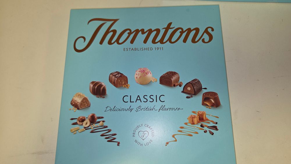 Lot 315 – Thorntons Classic Collection Box of Chocolates