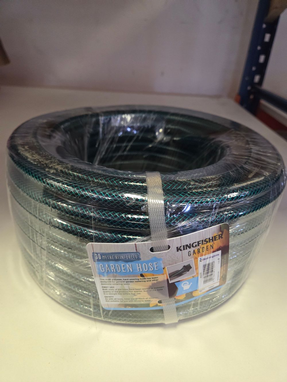 Lot 299 – Kingfisher Garden 30 Metre Reinforced PVC Garden Hose