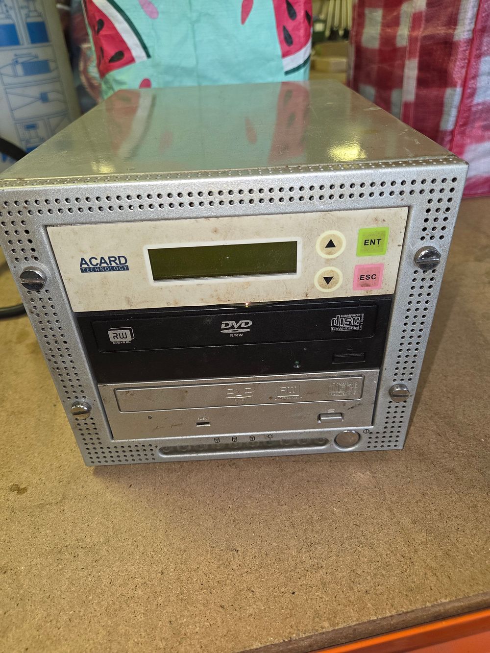 Lot 301 – ACARD Technology Standalone CD and DVD Duplicator Tower w/o