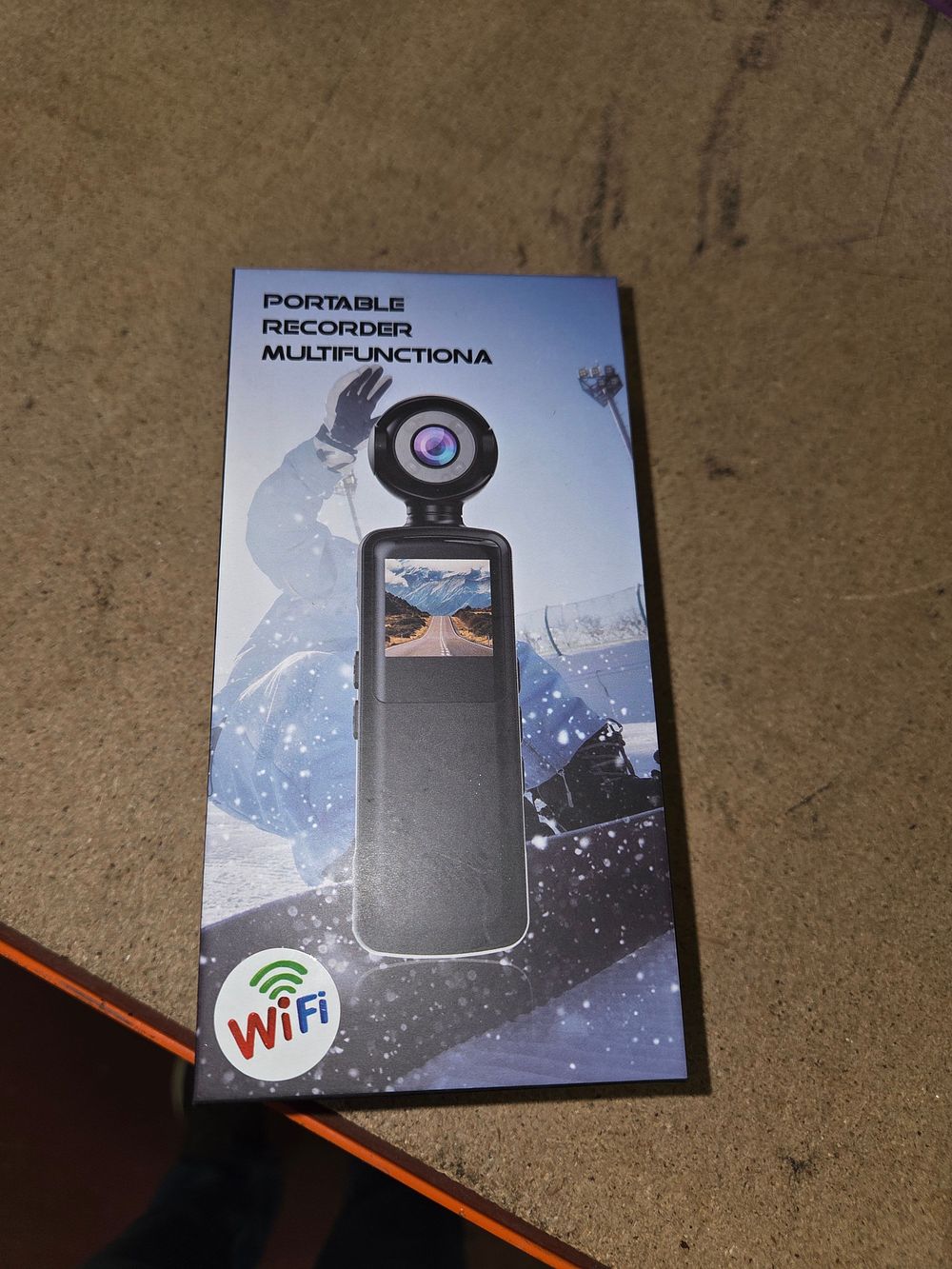Lot 306 – Portable Multifunctional Recorder Action Camera with WiFi