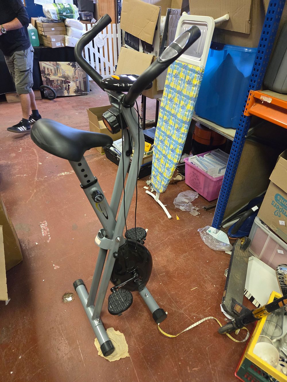Lot 379 – Roger Black Folding Stationary Exercise Bike