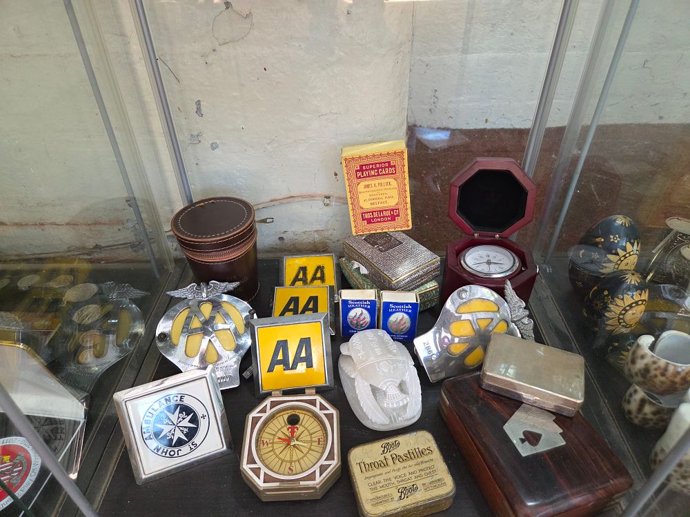 Lot 606 – An Assortment of British Automobilia, Advertising, and Miscellaneous Antique Collectibles
