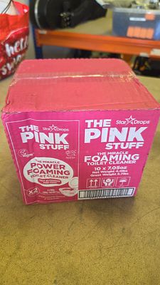 Ten Packs of Stardrops The Pink Stuff Miracle Power Foaming Toilet Cleaner
