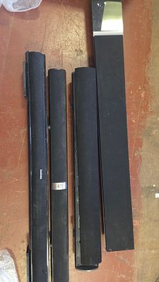 A Collection of Soundbars Including Examples by Roth, Goodmans, and a Model Attributed to Vizio