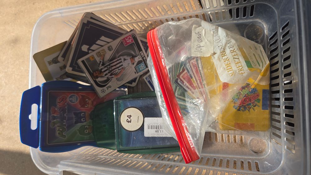 Lot 169 – A Collection of Modern Trading Cards and Games Including Topps Match Attax and PJ Masks