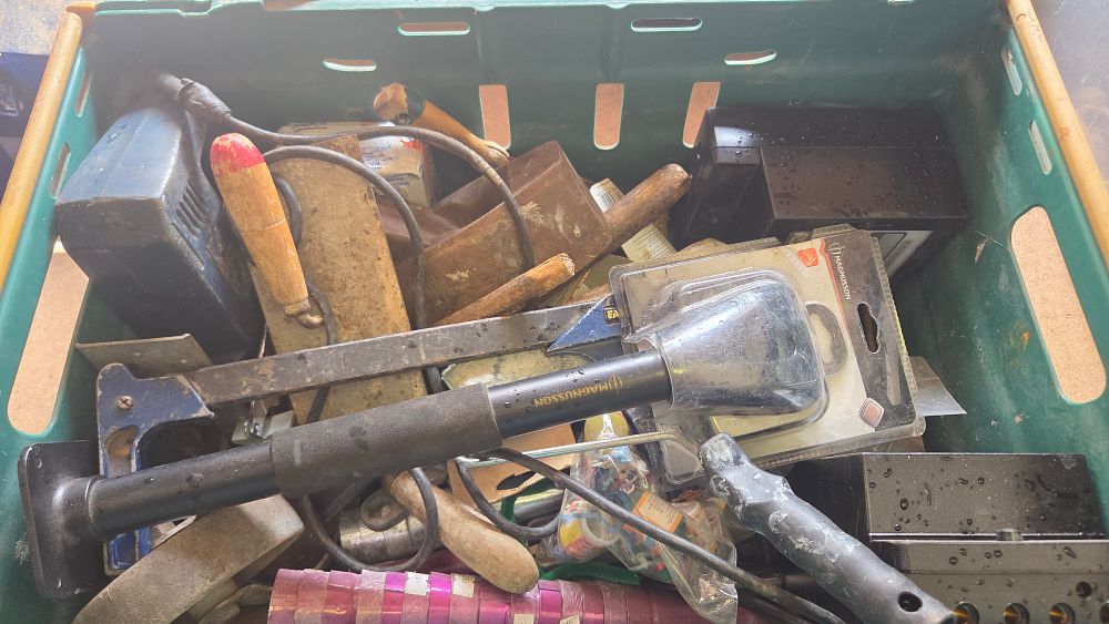 Lot 205 – An Assortment of Magnusson and Mixed Workshop Hand Tools and Hardware
