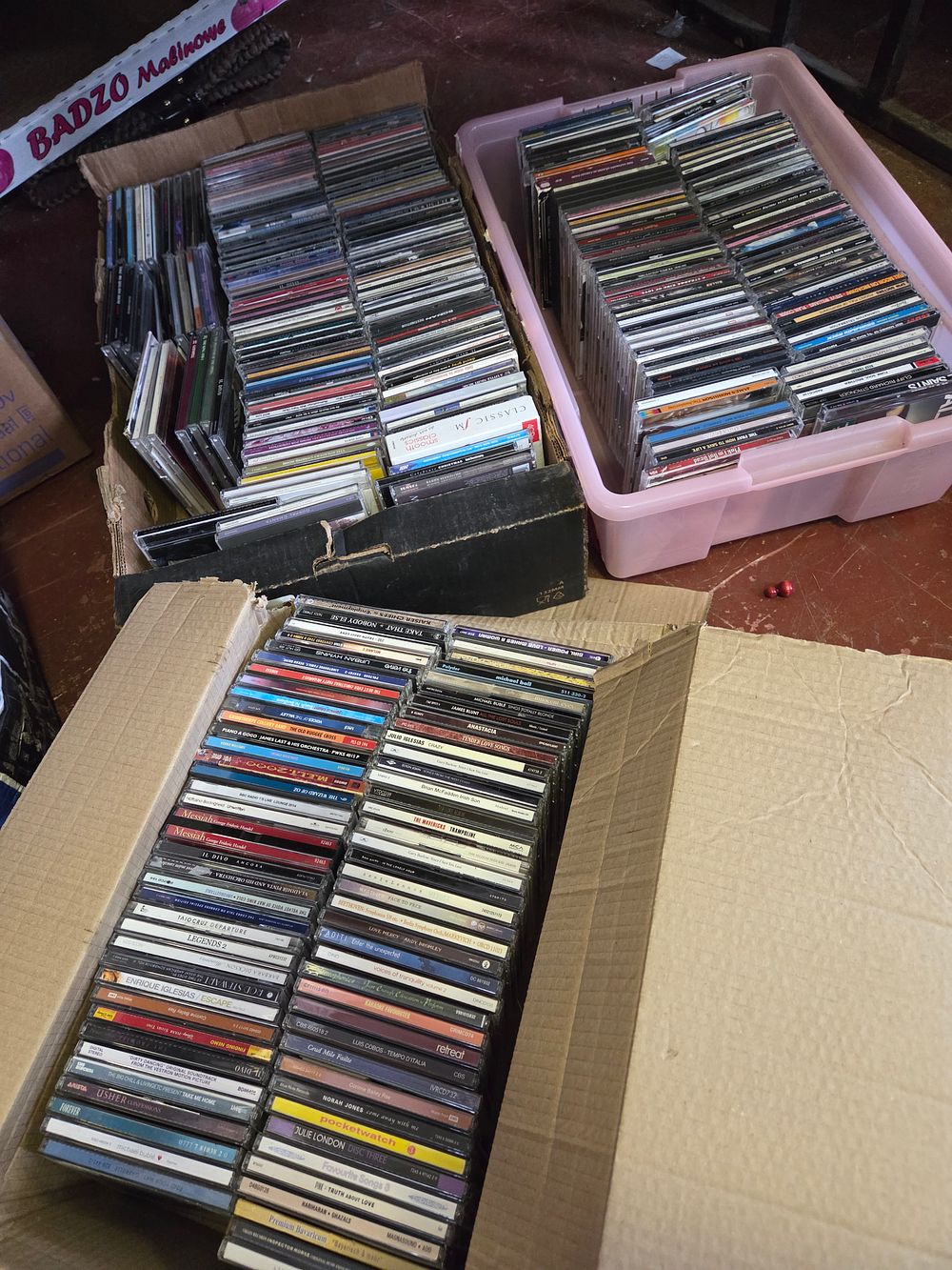 Lot 194 – Three Boxes of Assorted Compact Discs (CDs)
