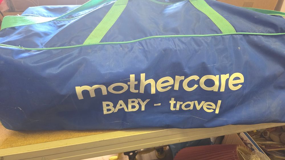 Lot 202 – A Mothercare Baby Travel Bag