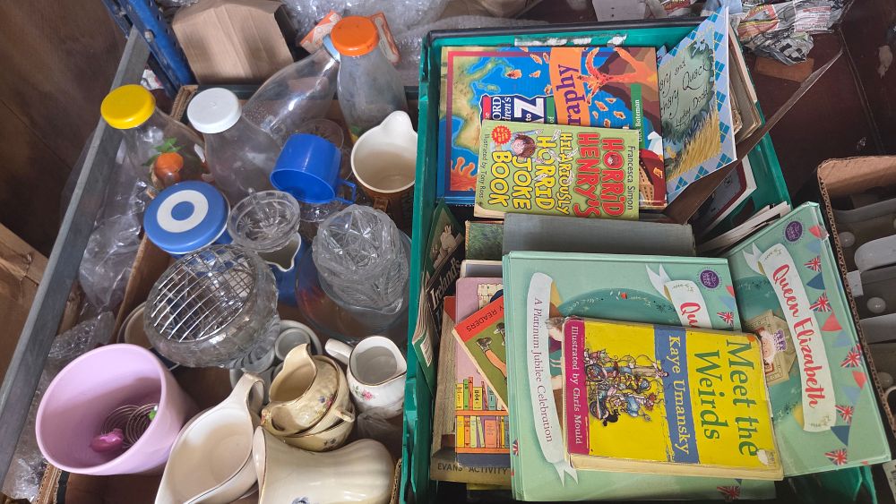 Lot 235 – Two boxes of Household Misc and Collectables
