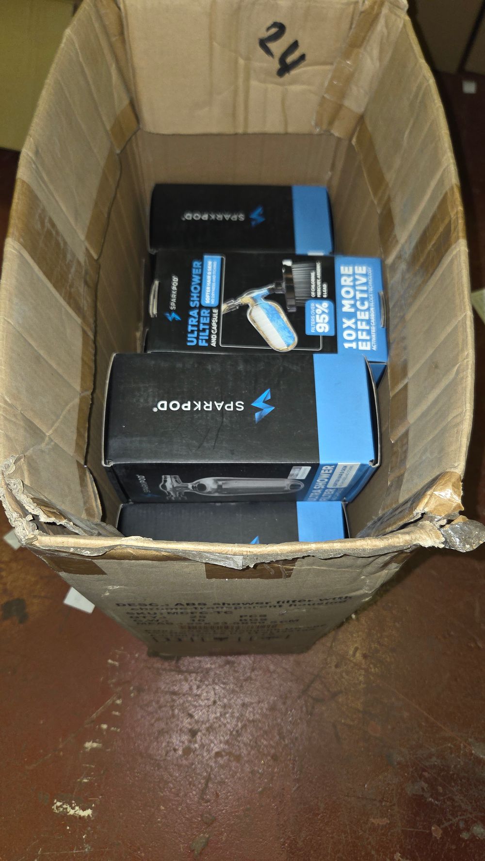 Lot 249 – A Collection of SparkPod Ultra Shower Filter and Capsule Units
