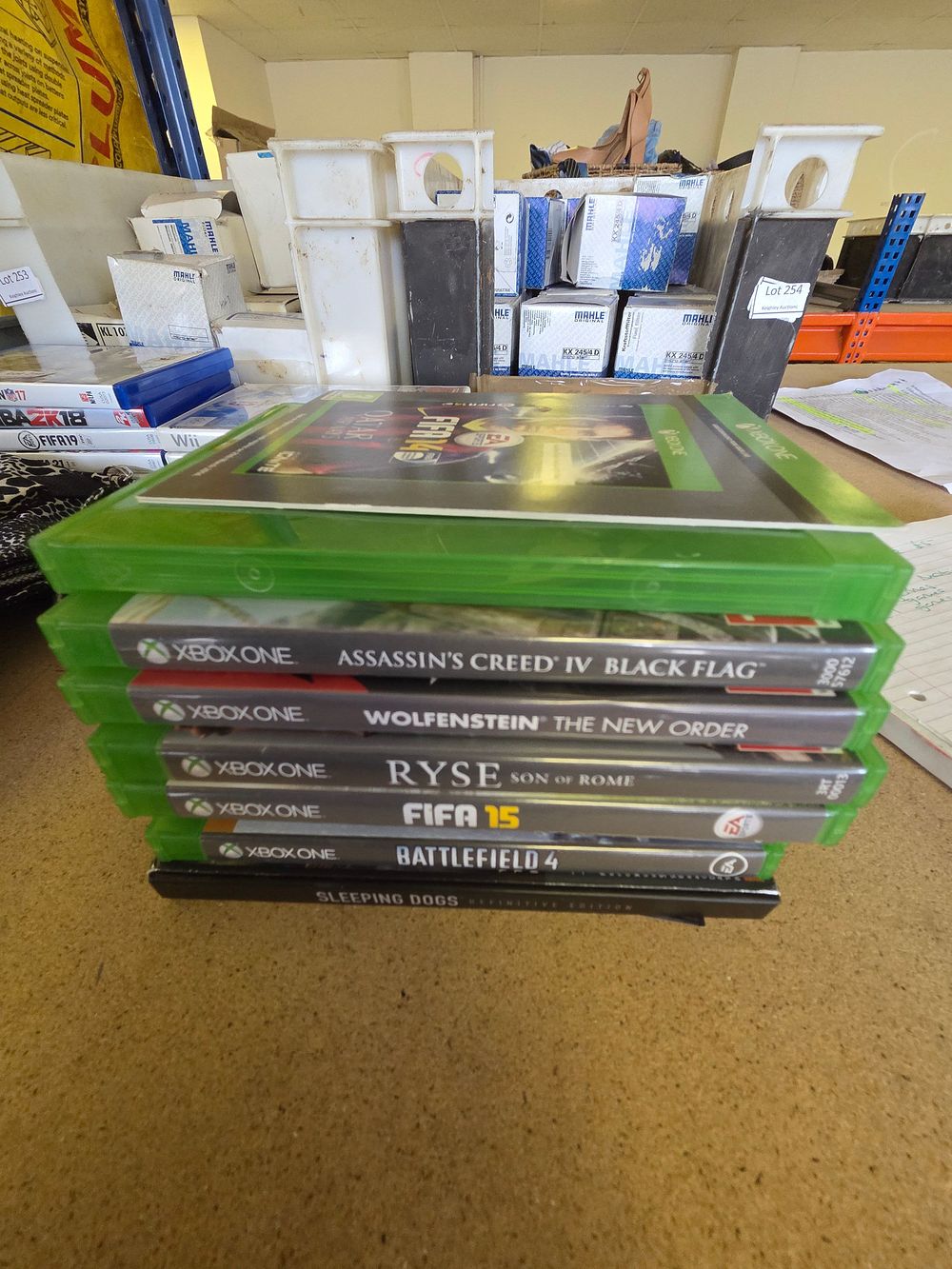 Lot 258 – A Collection of Microsoft Xbox One Video Games