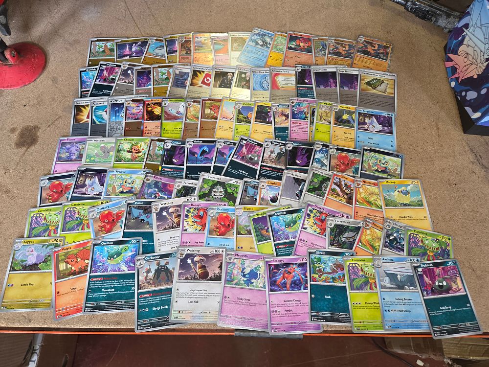 Lot 313 – A Collection of Pokémon Trading Card Game Cards from the Sword and Shield and Scarlet and Violet Series