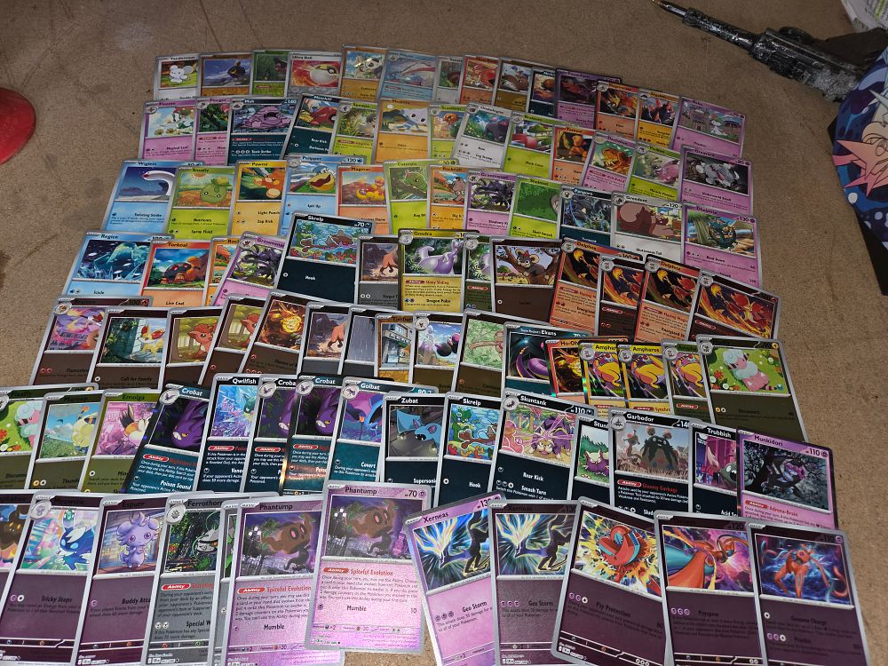 Lot 314 – A Collection of Approximately 100-120 Modern Pokemon Trading Card Game Cards Including Holographic and Rare Variants