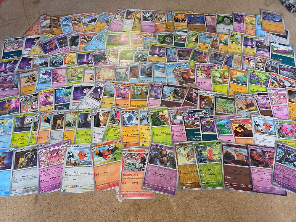 Lot 320 – A Collection of Pokémon Trading Cards Including Scarlet and Violet and Shrouded Fable