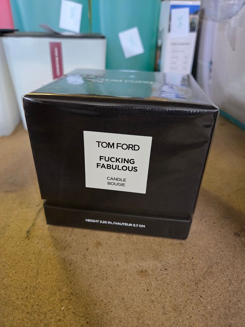 Lot 350 – Tom Ford F**king Fabulous Scented Container Candle in Original Box