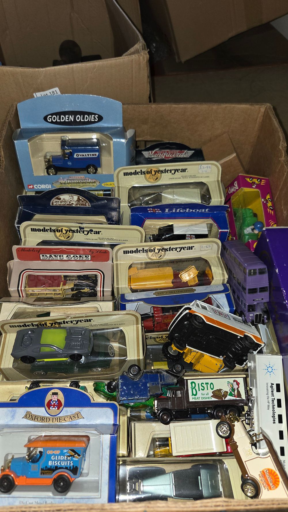 Lot 182 – A Collection of Die-Cast Model Commercial Vehicles by Corgi, Lledo, and Matchbox