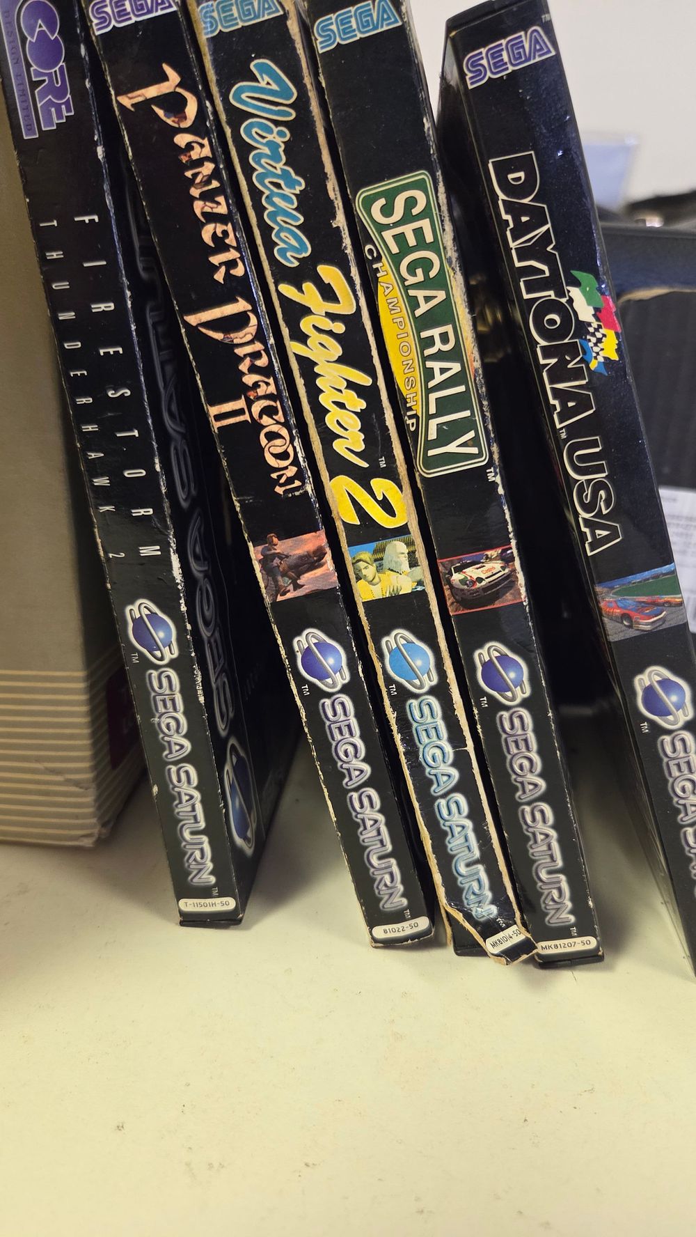 Lot 199 – Five Sega Saturn Video Games