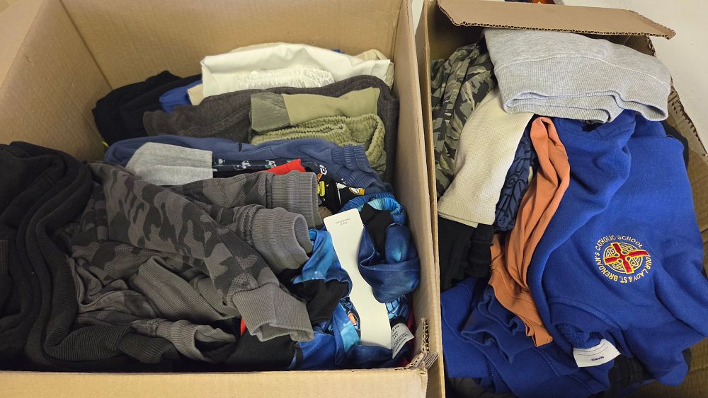 Lot 213 – Two Boxes of Children’s and Youth Clothing
