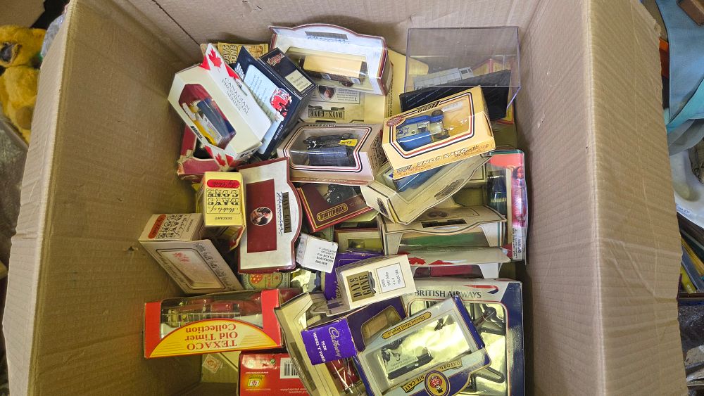 Lot 244 – A Collection of Boxed Die-cast Model Vehicles and Aircraft by Lledo, Matchbox, and Oxford Diecast