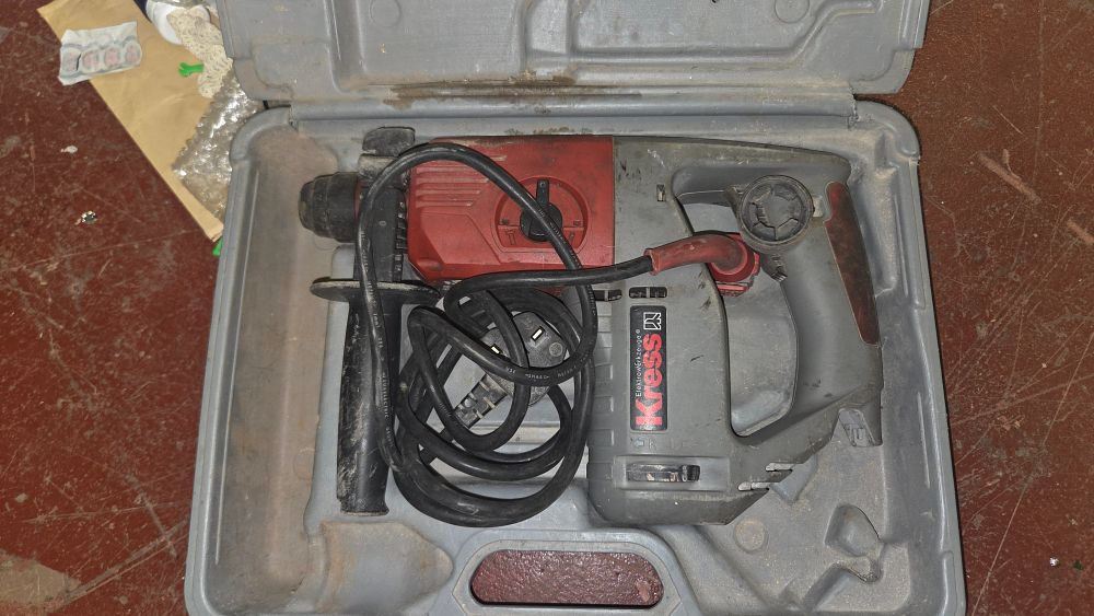 Lot 249 – Kress Corded Rotary Hammer Drill with Carry Case