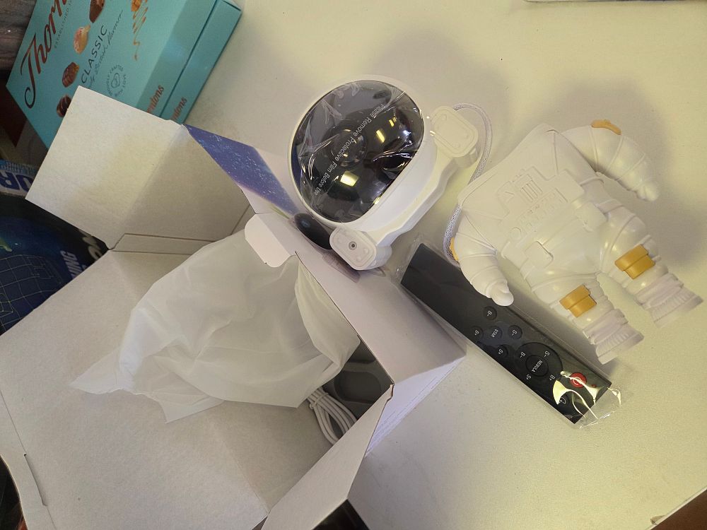 Lot 265 – Astronaut Galaxy Star Projector with Remote Control