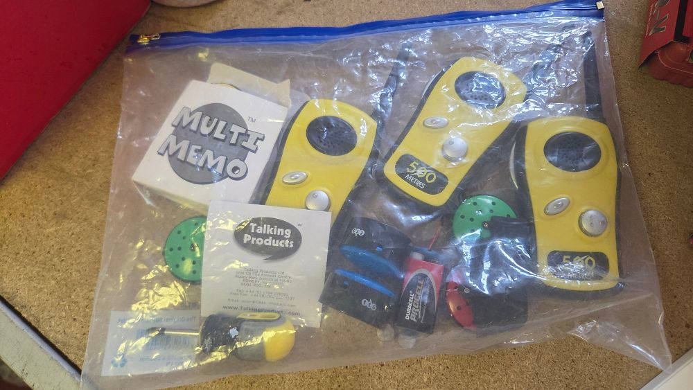 Lot 279 – An Assortment of Talking Products Ltd Electronic Communication and Recording Devices