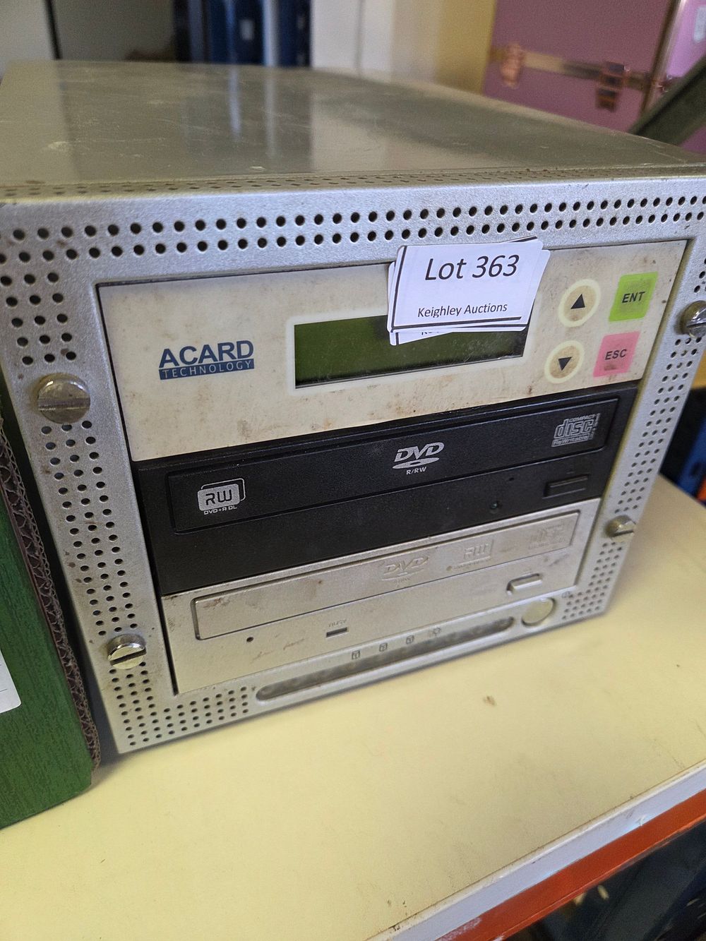 Lot 363 – ACARD Technology Standalone DVD Duplicator Controller Unit