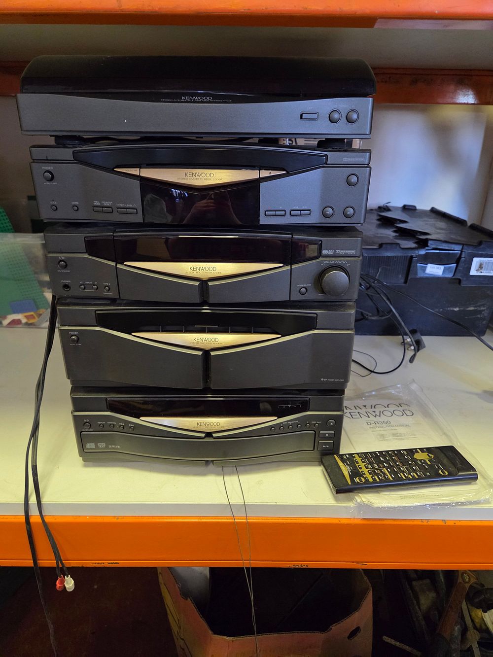 Lot 385 – A Kenwood Series 21 Hi-Fi Stacking System