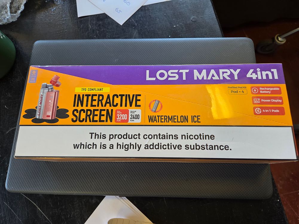 Lot 408 – Lost Mary 4in1 Prefilled Pod Kit in Watermelon Ice
