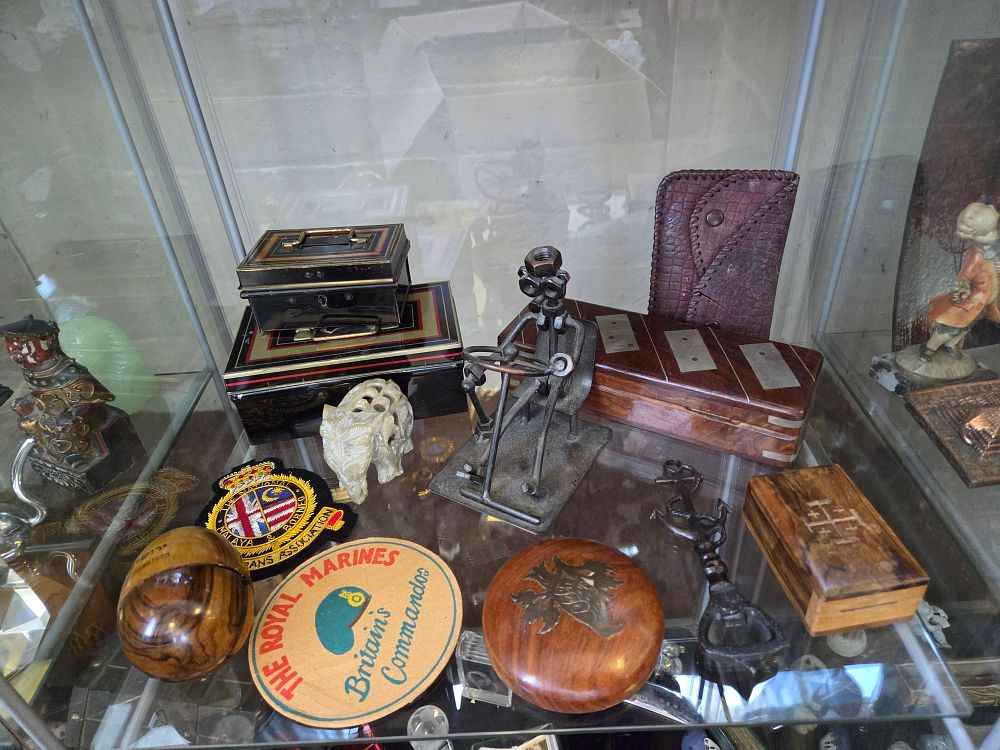Lot 616 – A Collection of British Militaria, Industrial Folk Art, and Decorative Antiques