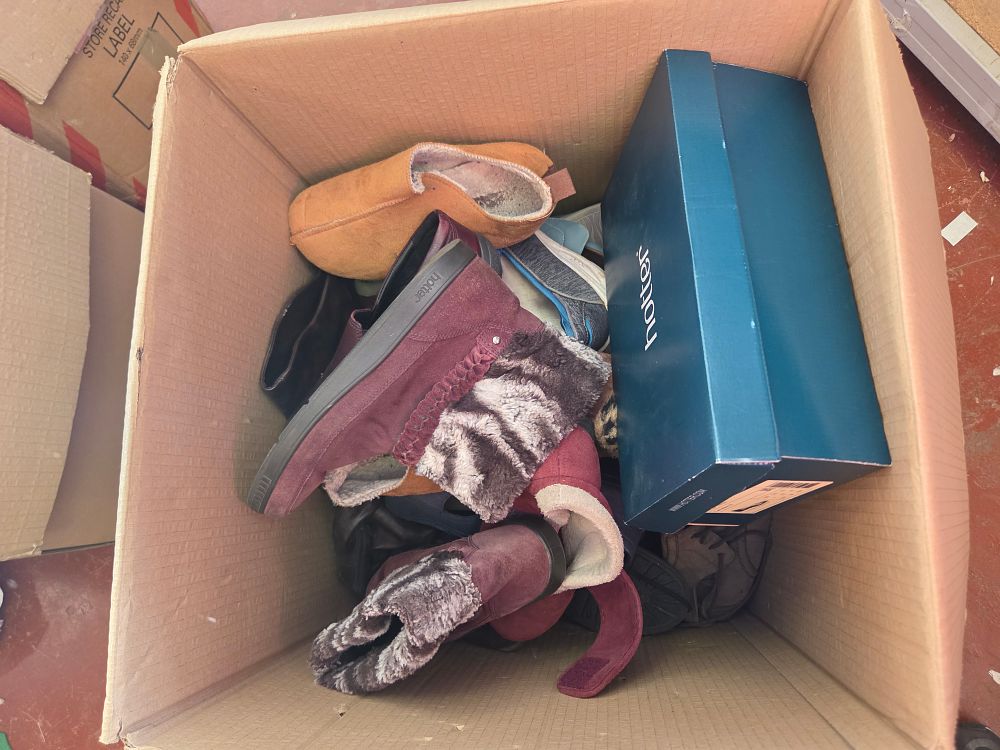 Lot 166 – A Collection of Ladies Casual Footwear Including Hotter Suede Ankle Boots