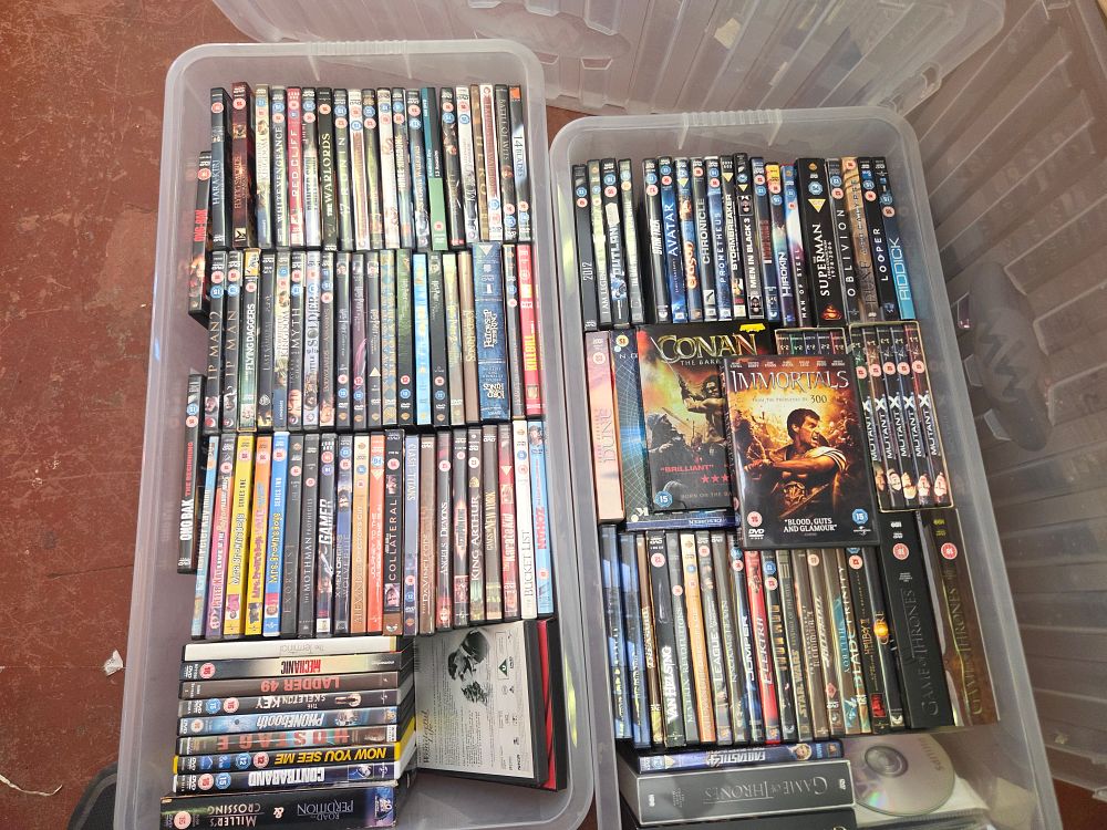 Lot 168 – A Large Collection of Commercial DVDs and Television Series Boxed Sets