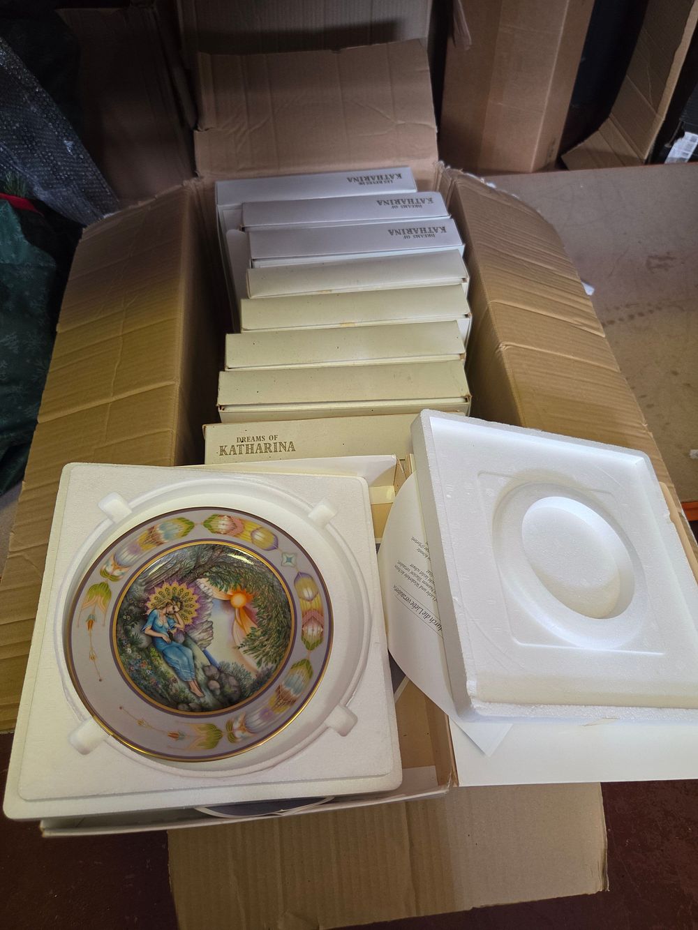 Lot 208 – A Collection of Heinrich Villeroy and Boch Dreams of Katharina Porcelain Collector Plates by Gero Trauth