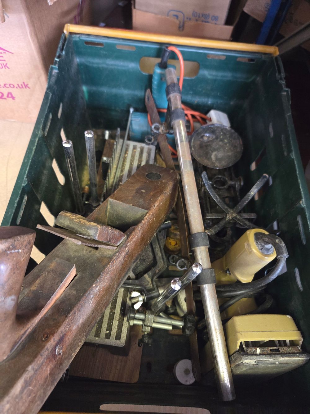Lot 243 – An Assortment of Vintage and Modern Workshop Tools and Equipment