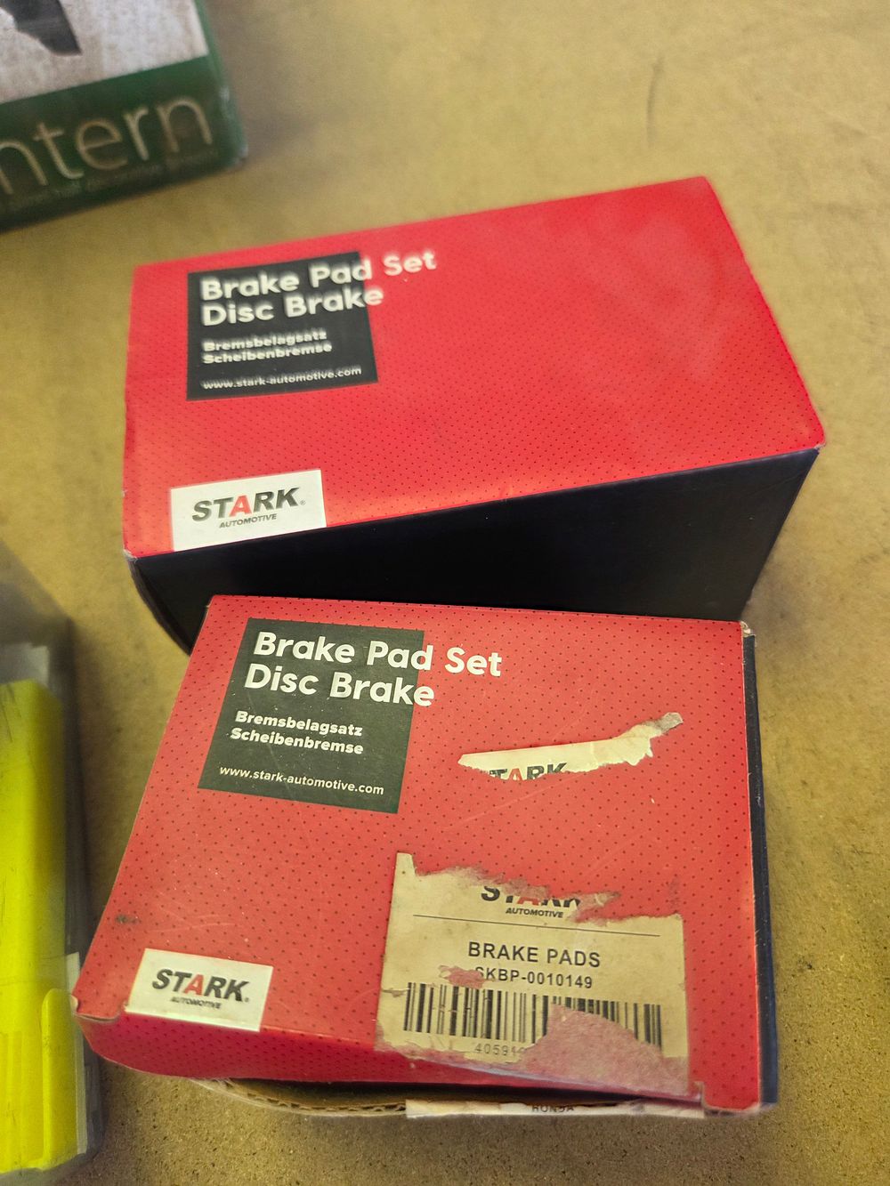 Lot 254 – Two Stark Automotive Disc Brake Pad Sets SKBP-0010149 and SKBP-0010152