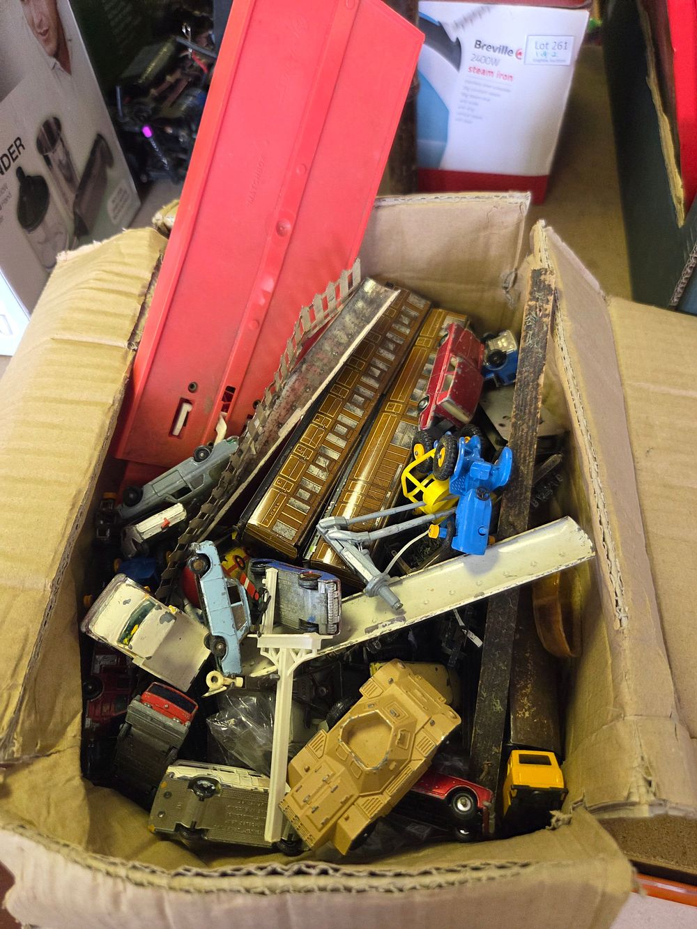 Lot 265 – A Collection of Vintage Matchbox Lesney Die-cast Vehicles and Model Railway Rolling Stock