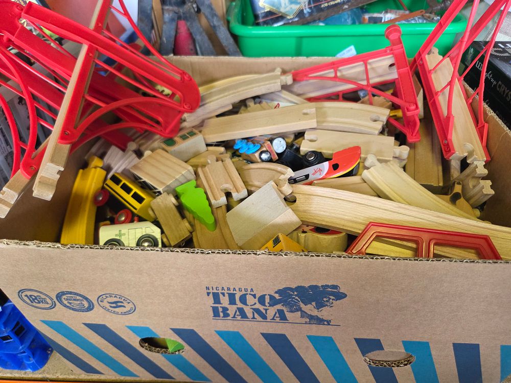 Lot 300 – A Collection of Brio and Compatible Railway Track and Rolling Stock