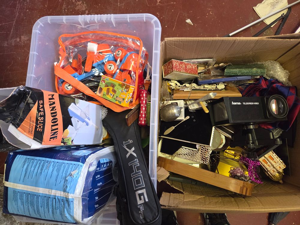 Lot 302 – A Collection of Household Goods, Toys, and Electronics