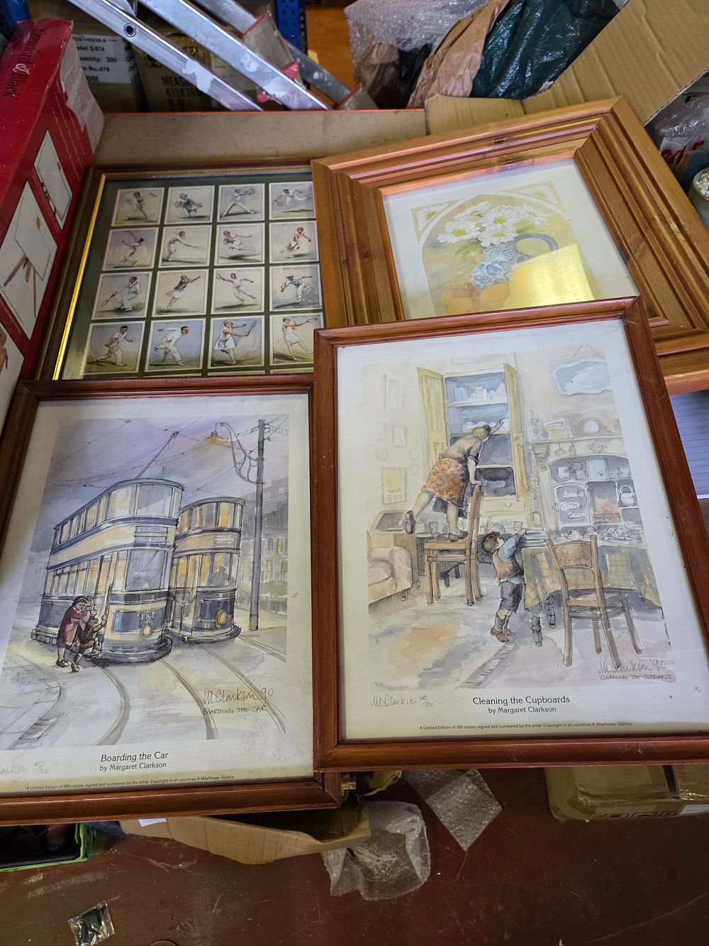 Lot 345 – Margaret Clarkson, A Group of Four Framed Pictures Including Two Limited Edition Prints