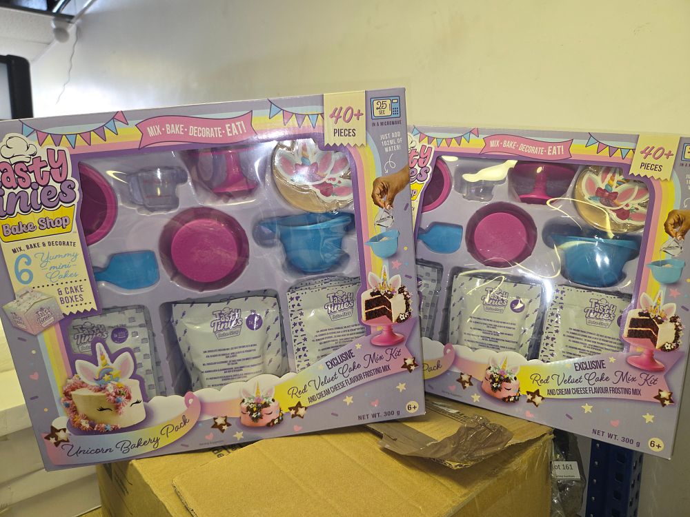 Lot 165 – Two Boxes of Tasty Tinies Unicorn Bakery Packs