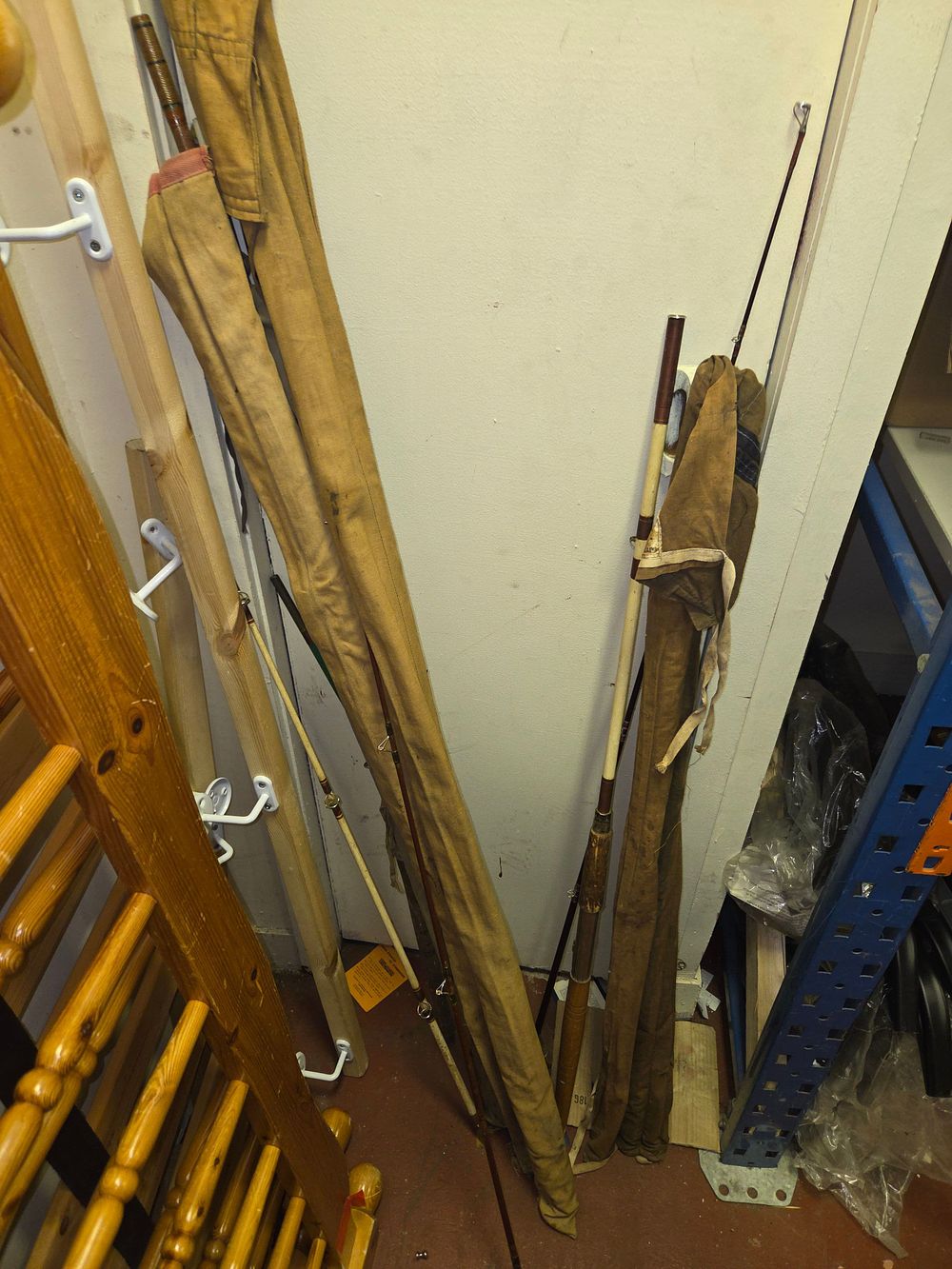 Lot 189 – Selection of Vintage Fishing Rods