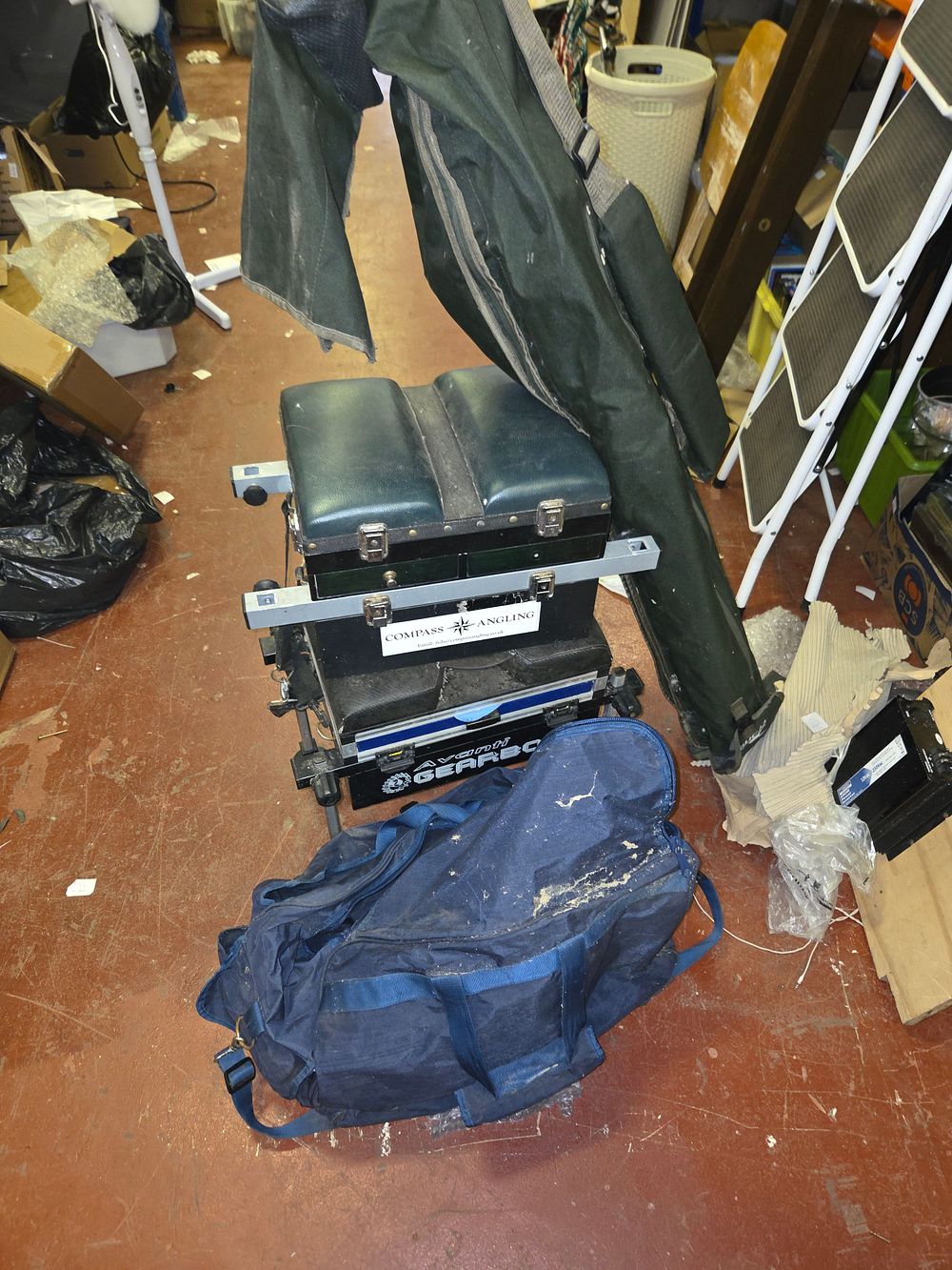 Lot 192 – Selection of Fishing Tackle Including Avanti and MAP and Two Seat Boxes
